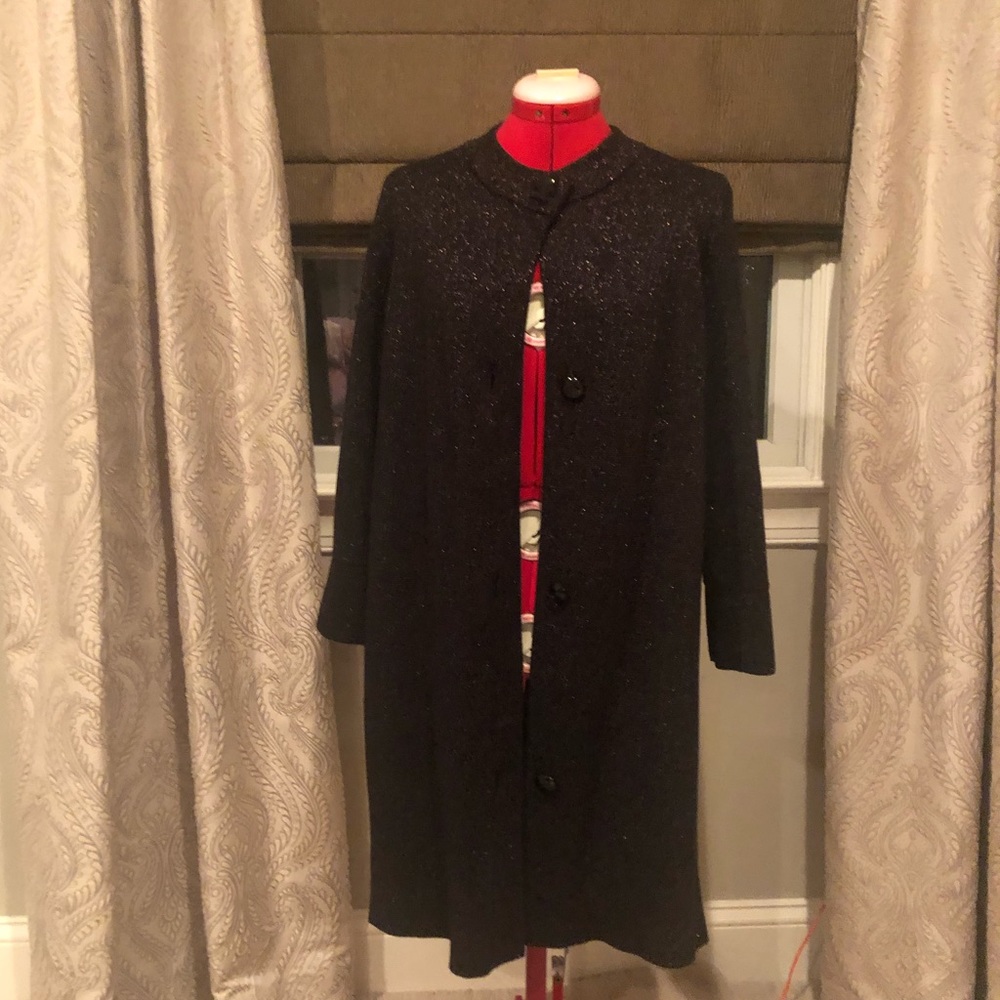 J McLaughlin Sparkly Sweater Cardigan Coat